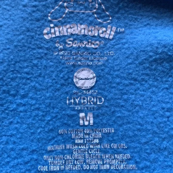 2/$15 Sanrio Cinnamoroll Daisy blue hoodie - Picture 7 of 10